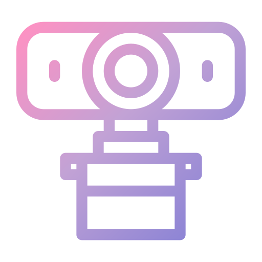 ウェブカメラ Generic Gradient icon