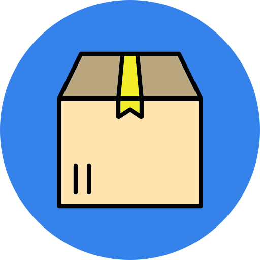 Delivery box Generic Outline Color icon