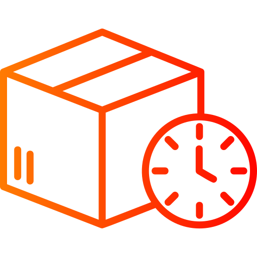 Delivery time Generic Gradient icon