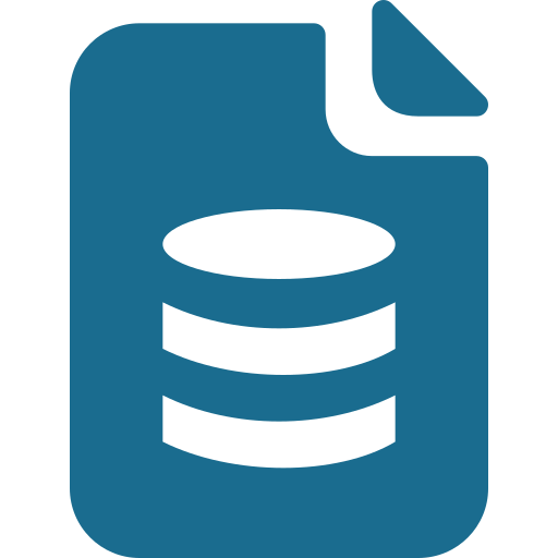 데이터 파일 Generic Flat icon