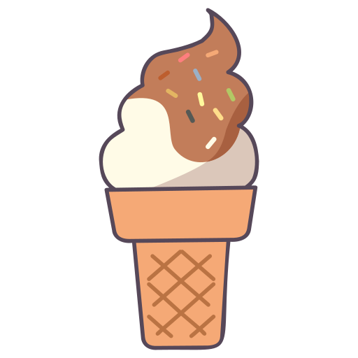 Dessert Generic Outline Color icon