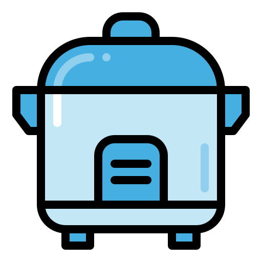 Rice Cooker Generic Outline Color icon