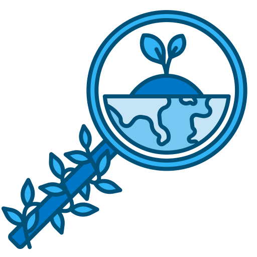 생물학 Generic Blue icon