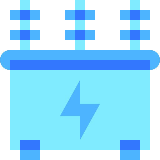 Power transformer Basic Sheer Flat icon