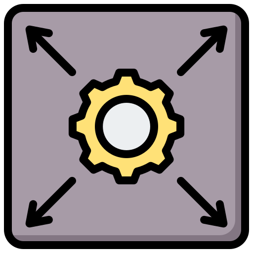 확대 Generic Outline Color icon