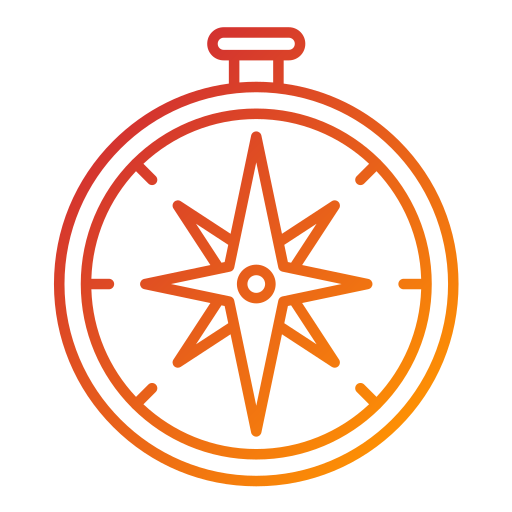 kompas Generic Gradient ikona