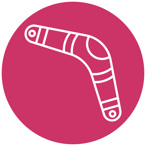 bumerang Generic Flat ikona