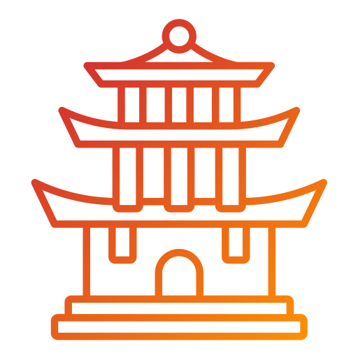 pagoda Generic Gradient icono
