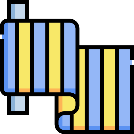 ファブリック Detailed Straight Lineal color icon