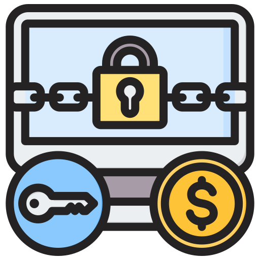 ransomware Generic Outline Color icon