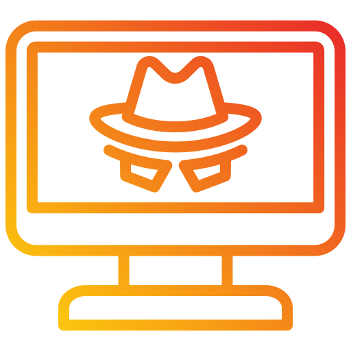 spyware Generic Gradient icon