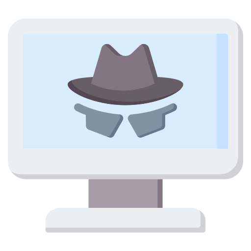 spyware Generic Flat icoon