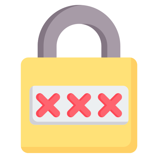 пароль Generic Flat иконка