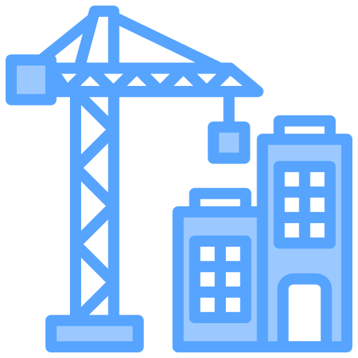 construcción Generic Blue icono