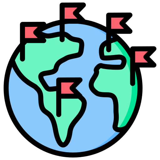 länder Generic Outline Color icon