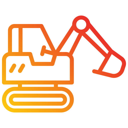 escavatore Generic Gradient icona