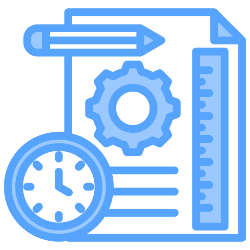 project management Generic Blue иконка