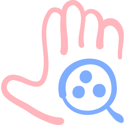 ręka Basic Hand Drawn Color ikona