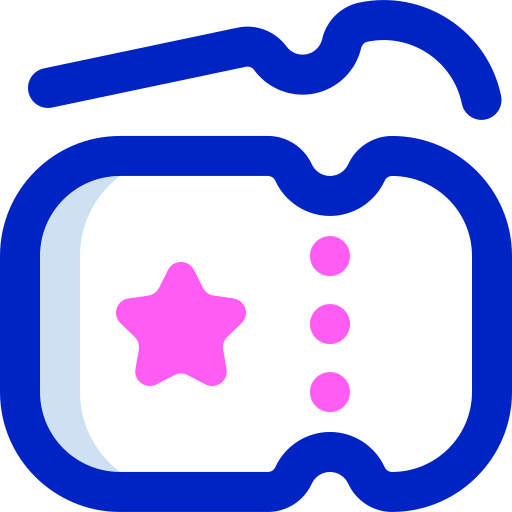 티켓 Super Basic Orbit Color icon