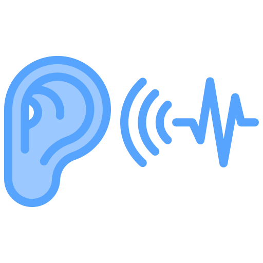 auditivo Generic Blue icono