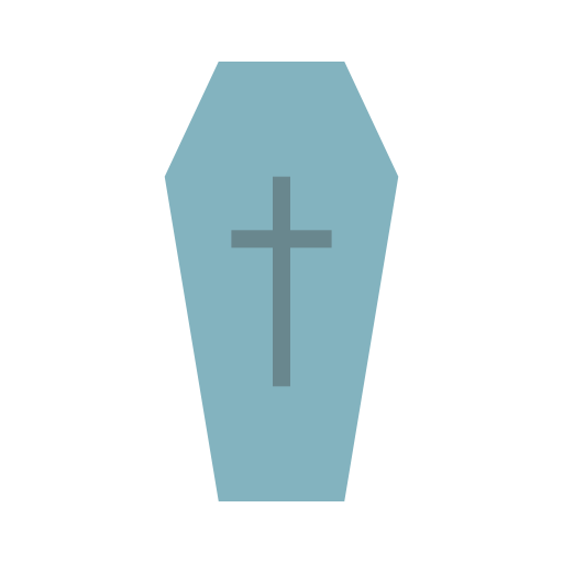 Гроб Generic Flat иконка