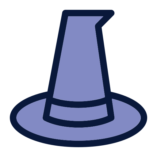 Witch hat Generic Outline Color icon