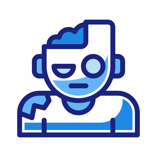 Zombie Generic Blue icon