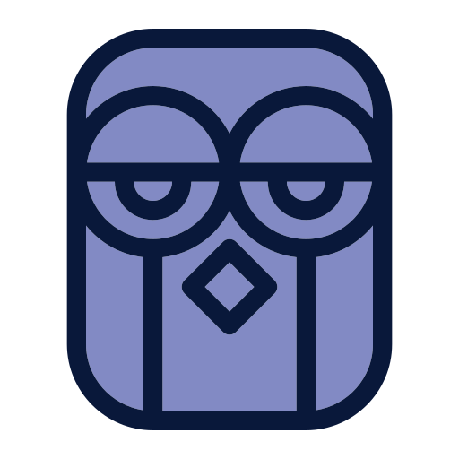 Owl Generic Outline Color icon