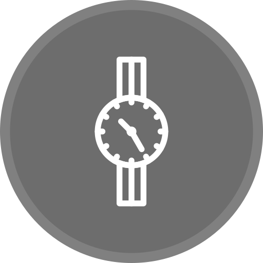 orologio da polso Generic Grey icona