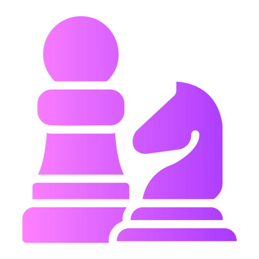 xadrez Generic Flat Gradient Ícone