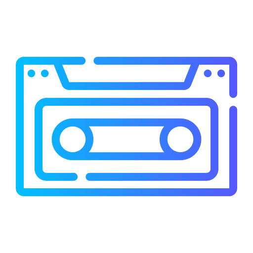 kassette Generic Gradient icon