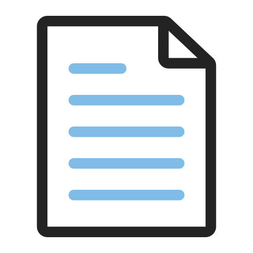 Assignment Generic Outline Color icon