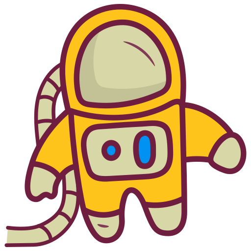 hombre espacial Generic Hand Drawn Color icono