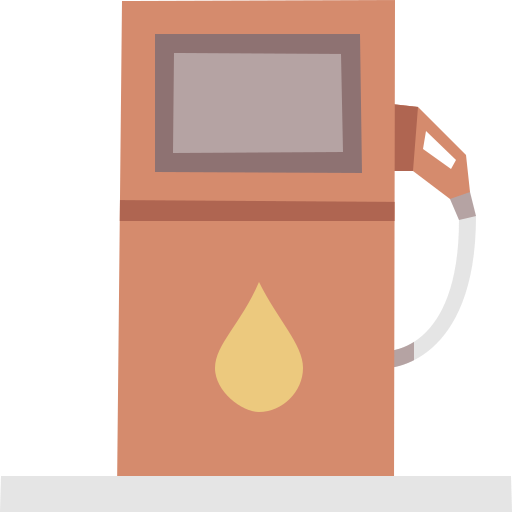 가스 펌프 Cartoon Flat icon