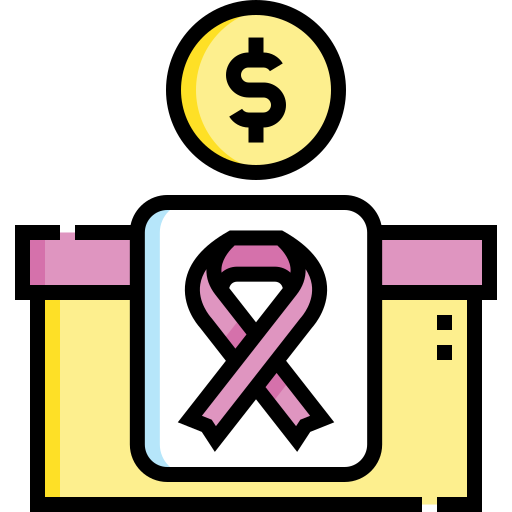Donation Detailed Straight Lineal color icon