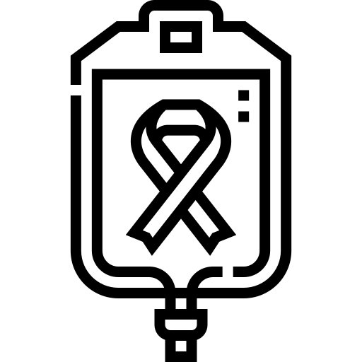 Chemotherapy Detailed Straight Lineal icon