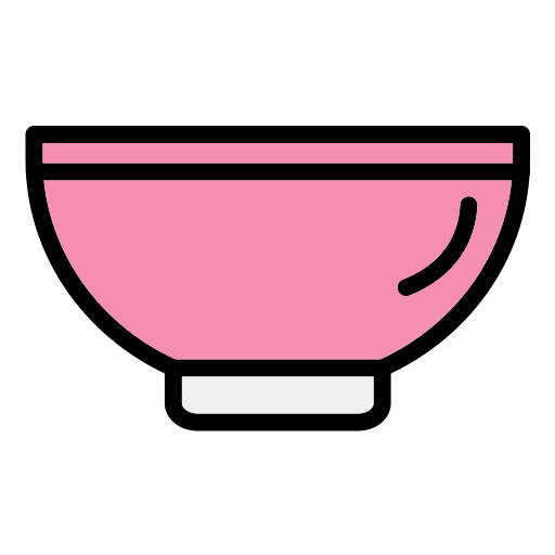 Bowl Generic Outline Color icon