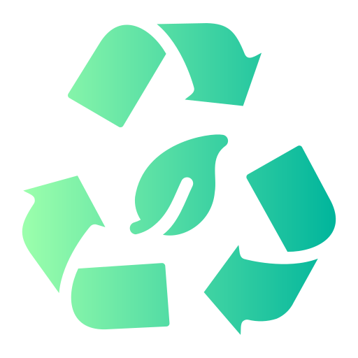 recycler Generic Flat Gradient Icône