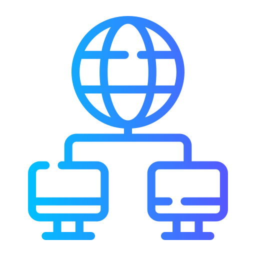 Global network Generic Gradient icon