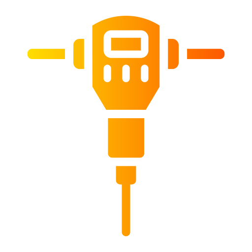 Jackhammer Generic Flat Gradient icon