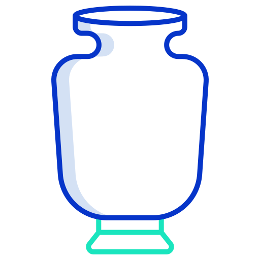 花瓶 Generic color outline icon