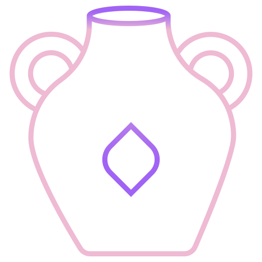 vase Generic gradient outline icon