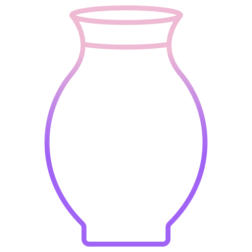 vase Generic gradient outline icon