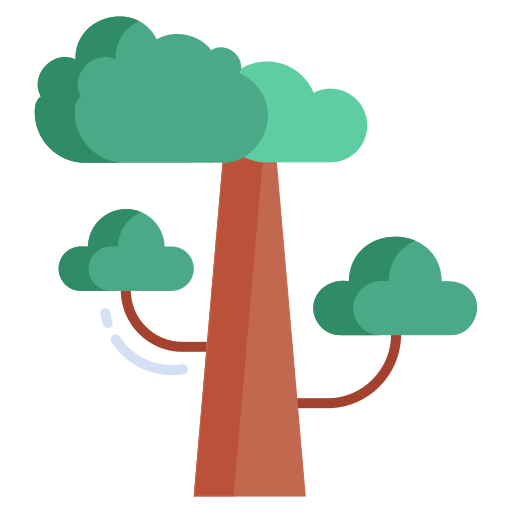 Tree Generic color fill icon