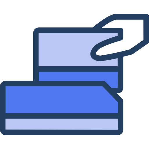tarjeta de débito Good Ware Lineal Color icono