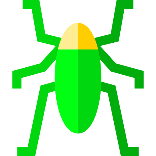 insecte Basic Straight Flat Icône