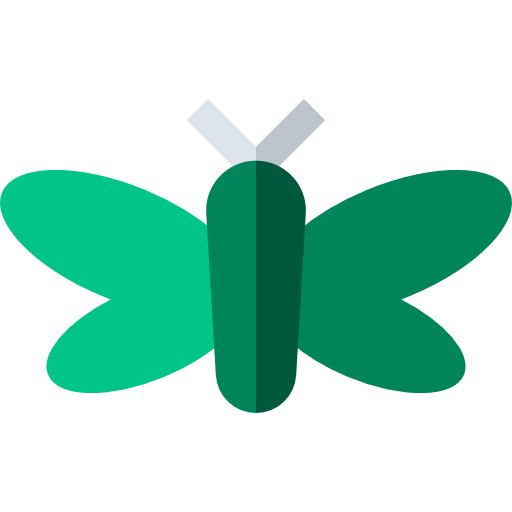 Moth Basic Straight Flat icon
