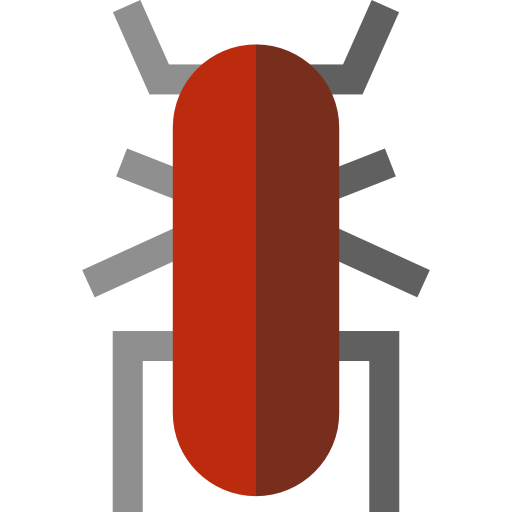 Beetle Basic Straight Flat icon