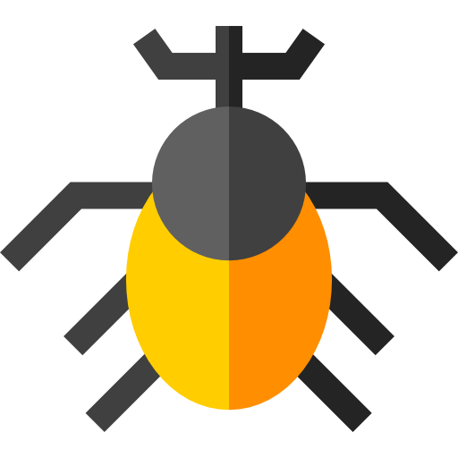 Beetle Basic Straight Flat icon