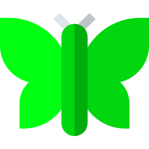 mariposa Basic Straight Flat icono